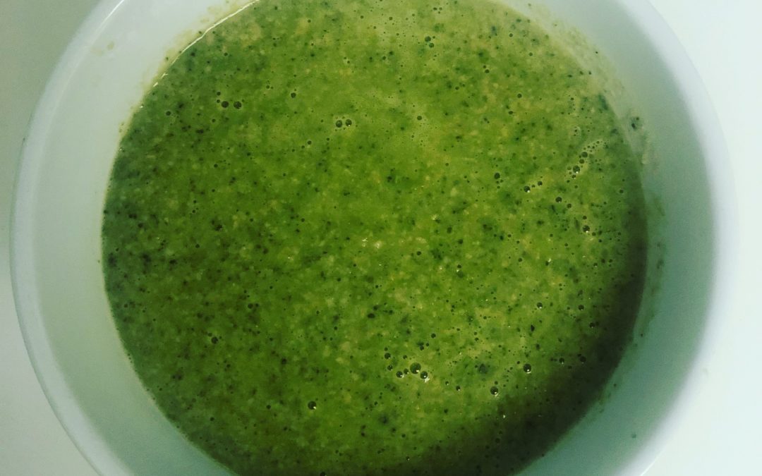 Spring Pea & Broccoli Cashew Creamy Soup – Recipe 52 of 365