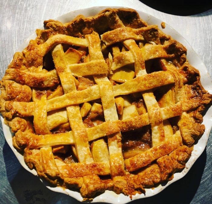 Salted Carmel Apple Pie and Cinnamon Ice Cream – Recipes 324 -325