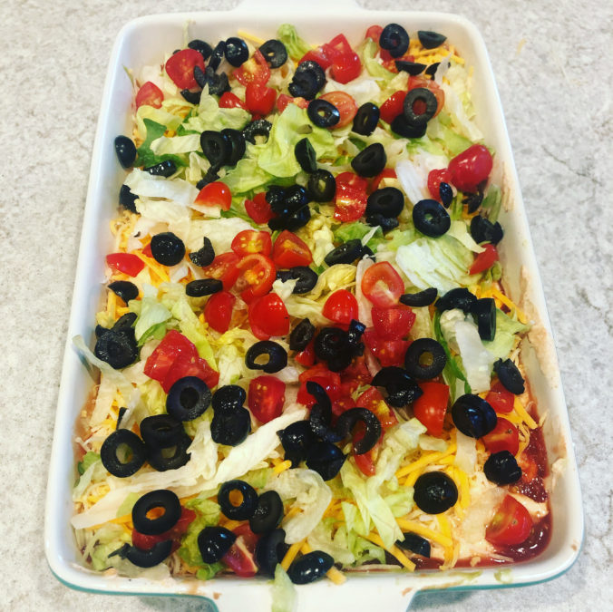 The Best Ever 7 Layer Dip – Recipe 18