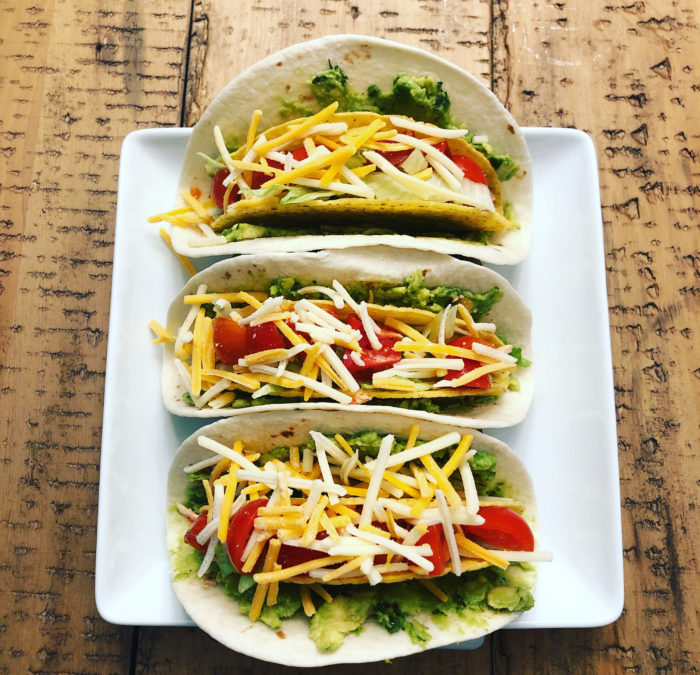 Double Decker Chicken Guacamole Tacos – Recipe 19